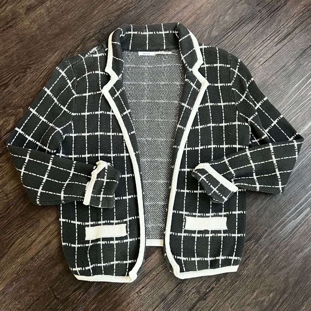 Kimchi Blue UO Plaid Cardigan size Small
